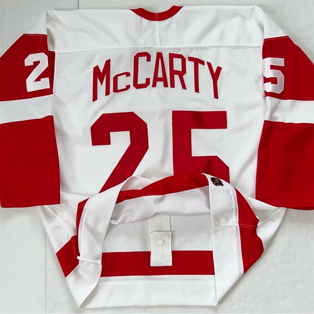 Vintage Detroit Red Wings Authentic Nike Darren McCarty Jersey 90s Strap 52 L